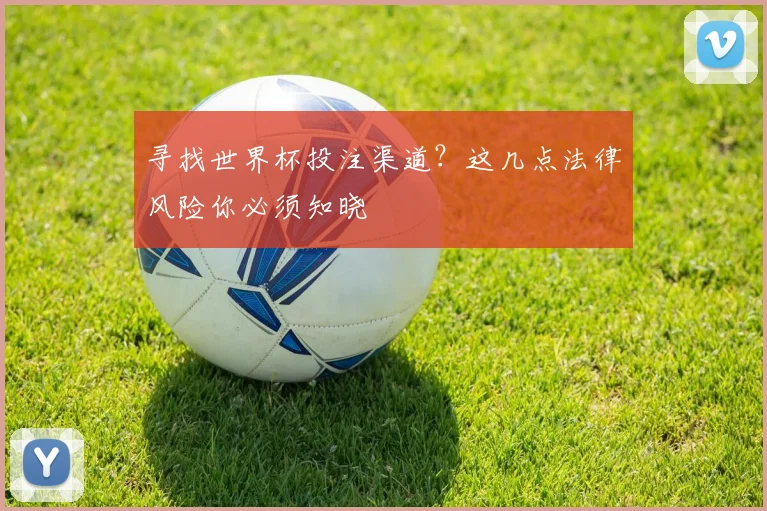 寻找世界杯投注渠道？这几点法律风险你必须知晓